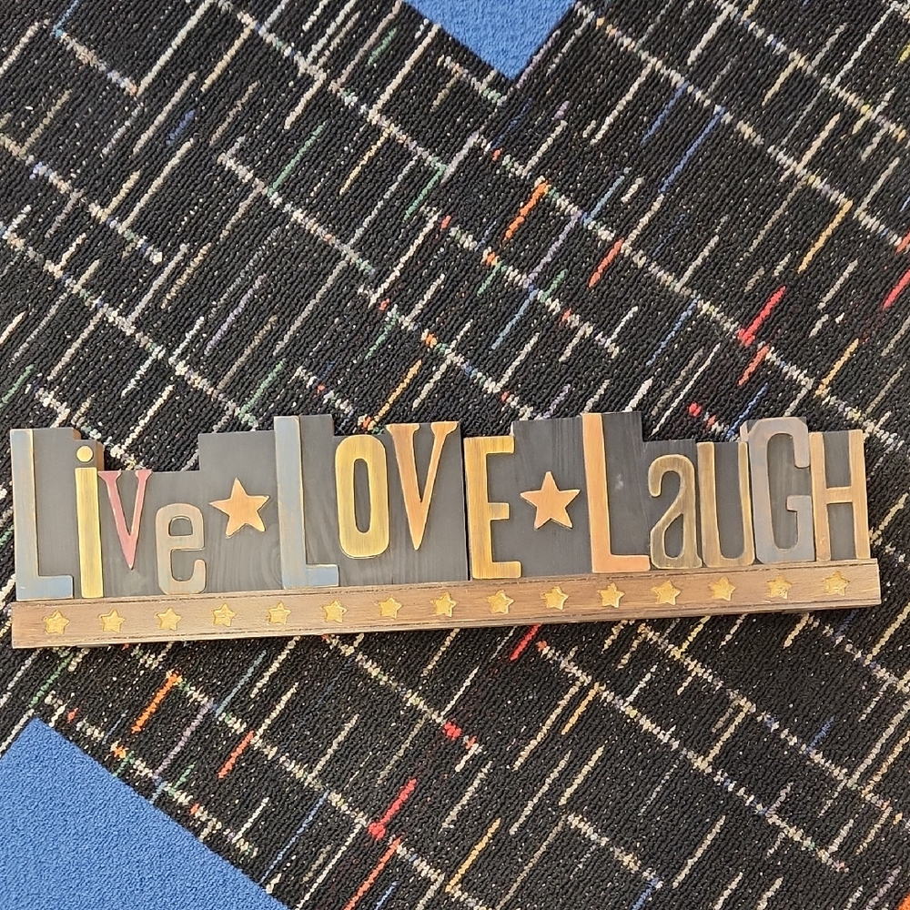 Unbranded - Live Laugh Love Wooden Wall Decor